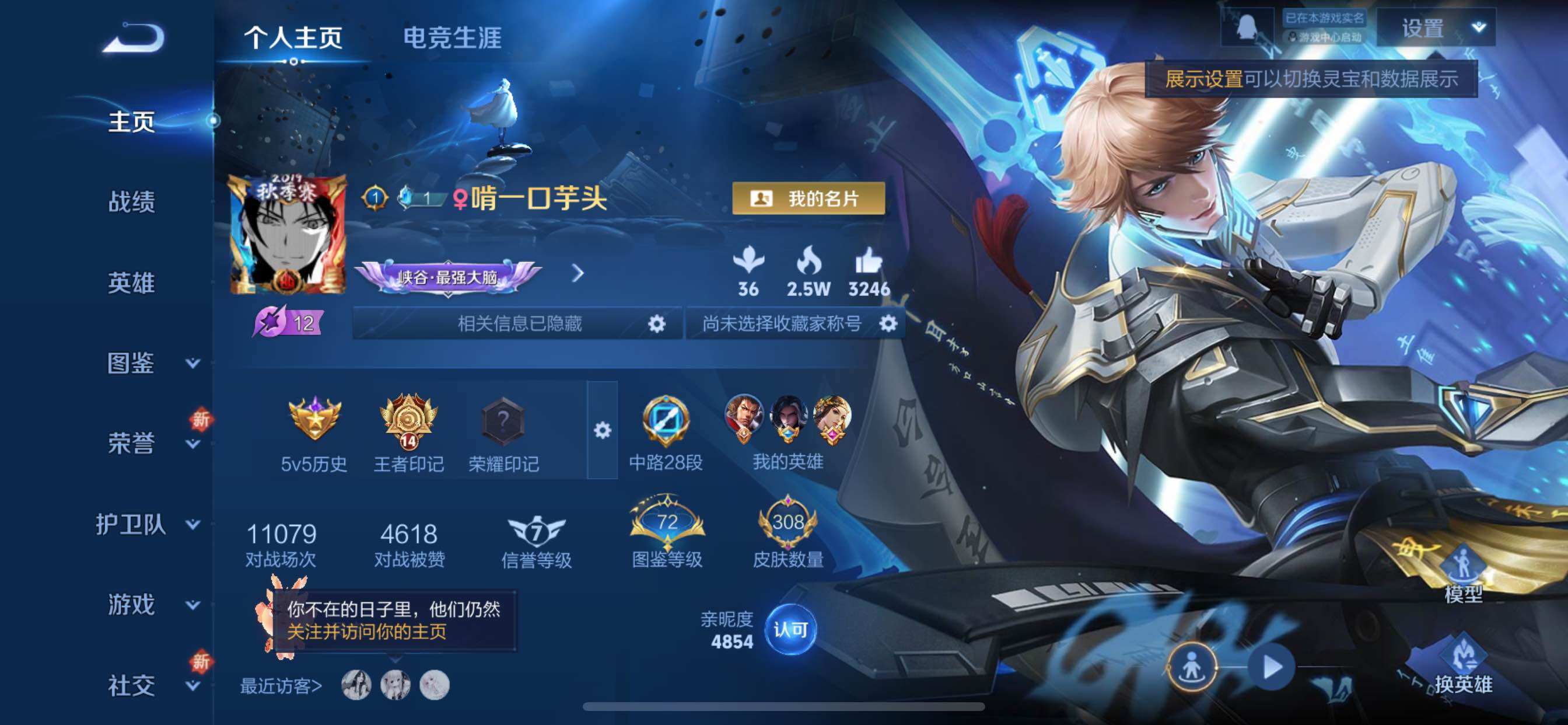 WZCMY3411045王者荣耀账号详情图2