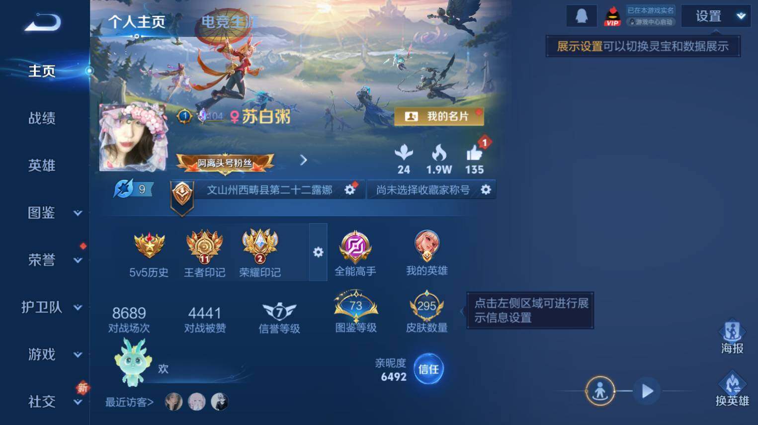 WZ0349790王者荣耀账号详情图3