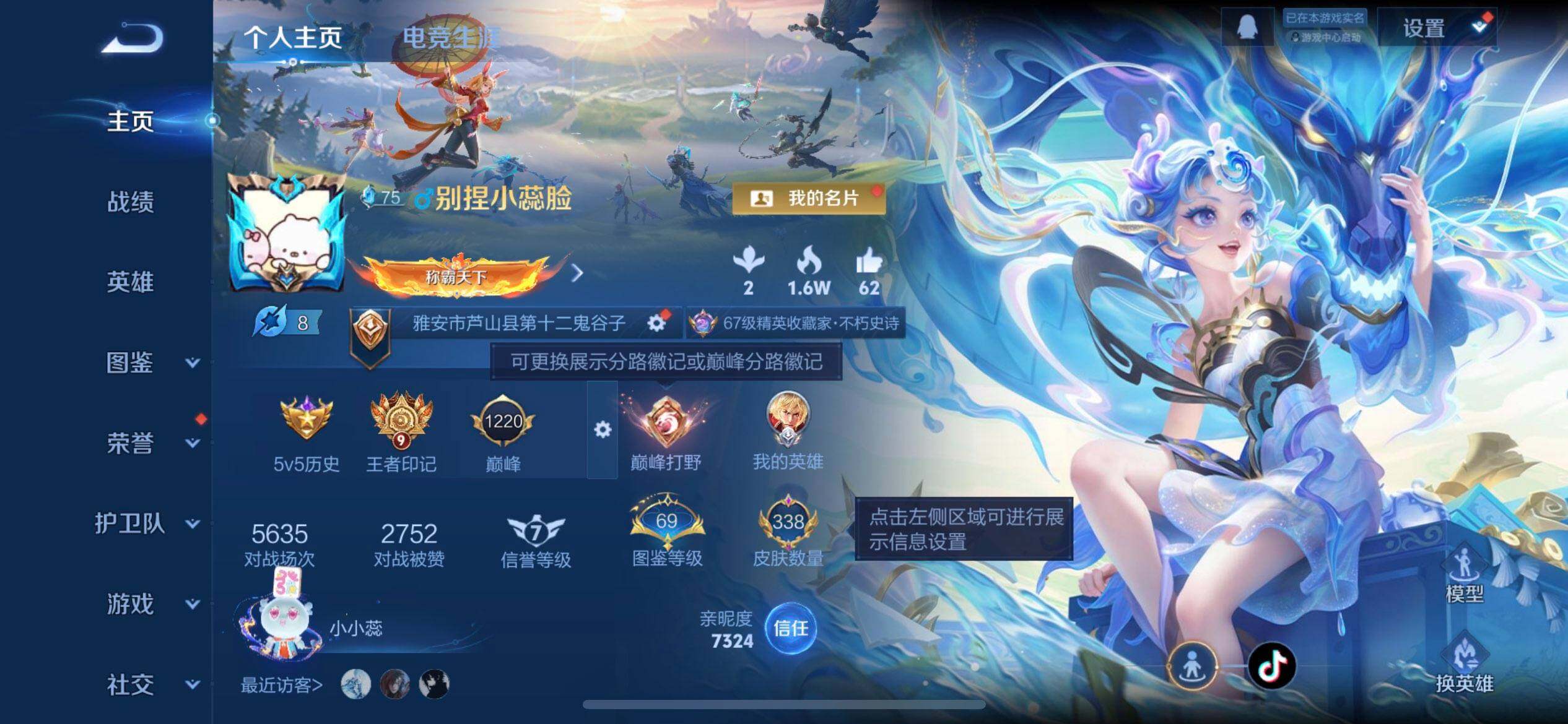 WZQM3413225王者荣耀账号详情图5 WZQM3413225王者荣耀账号详情图5