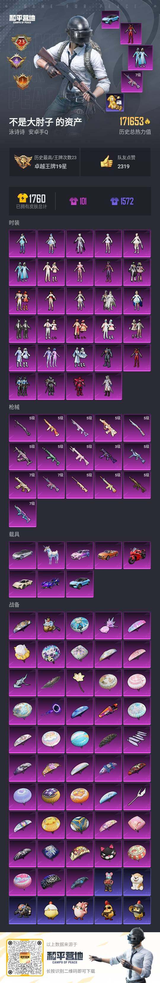 HPCMW3418733和平精英账号详情图3 HPCMW3418733和平精英账号详情图3