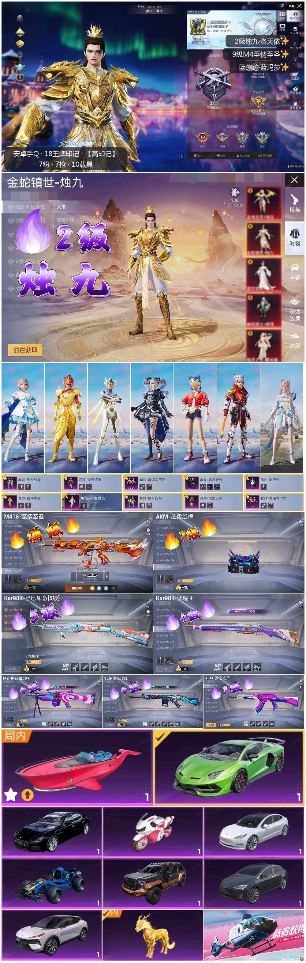 HPLX3418615和平精英账号详情图2 HPLX3418615和平精英账号详情图2