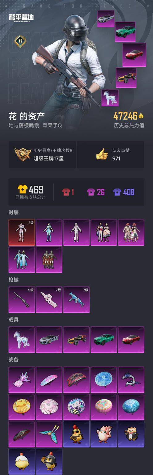 HPQM3415189和平精英账号详情图3 HPQM3415189和平精英账号详情图3