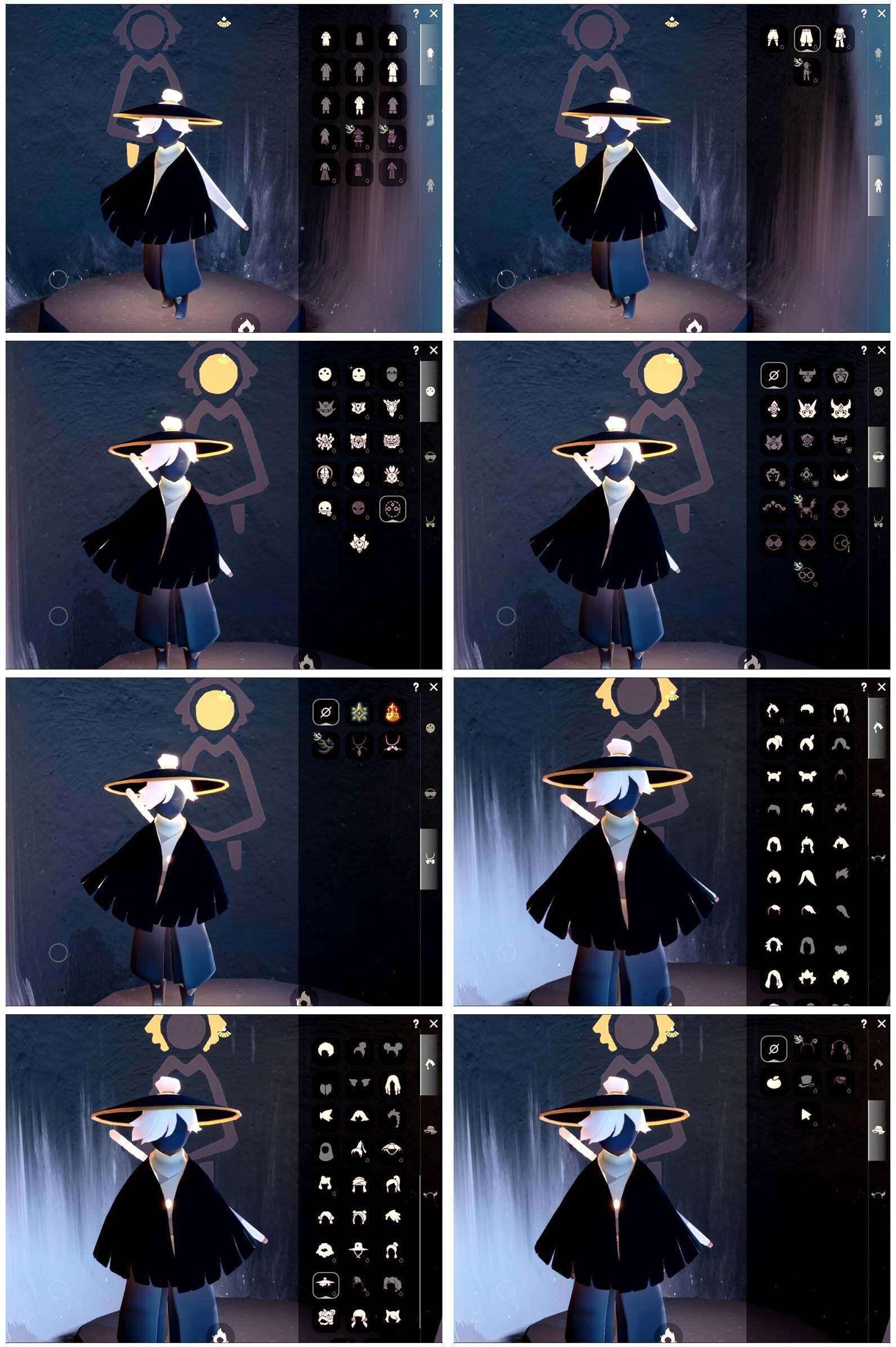 光遇账号iOS官服阿努比斯玫瑰花面具大鼓武士裤樱花头矮人面具黑脸"资源：蜡烛33 爱心9 红烛1 翼6
已毕业地图：雨林 霞谷
毕业季节：预言季 半梦想季
稀有礼包：橘子发饰
热门裤子：武士裤 白棉裤
热门面具：矮人