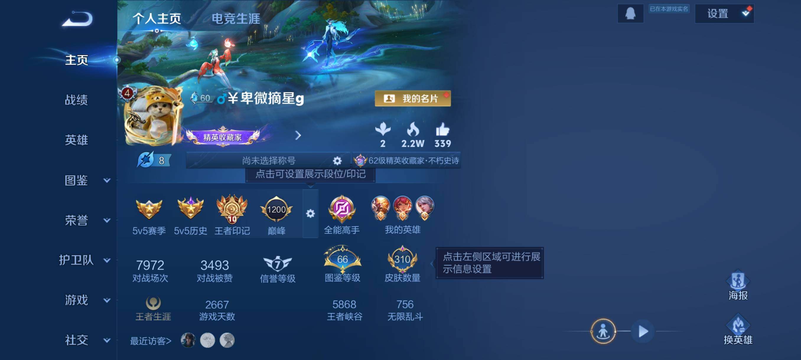 WZKG497251王者荣耀账号详情图2 WZKG497251王者荣耀账号详情图2