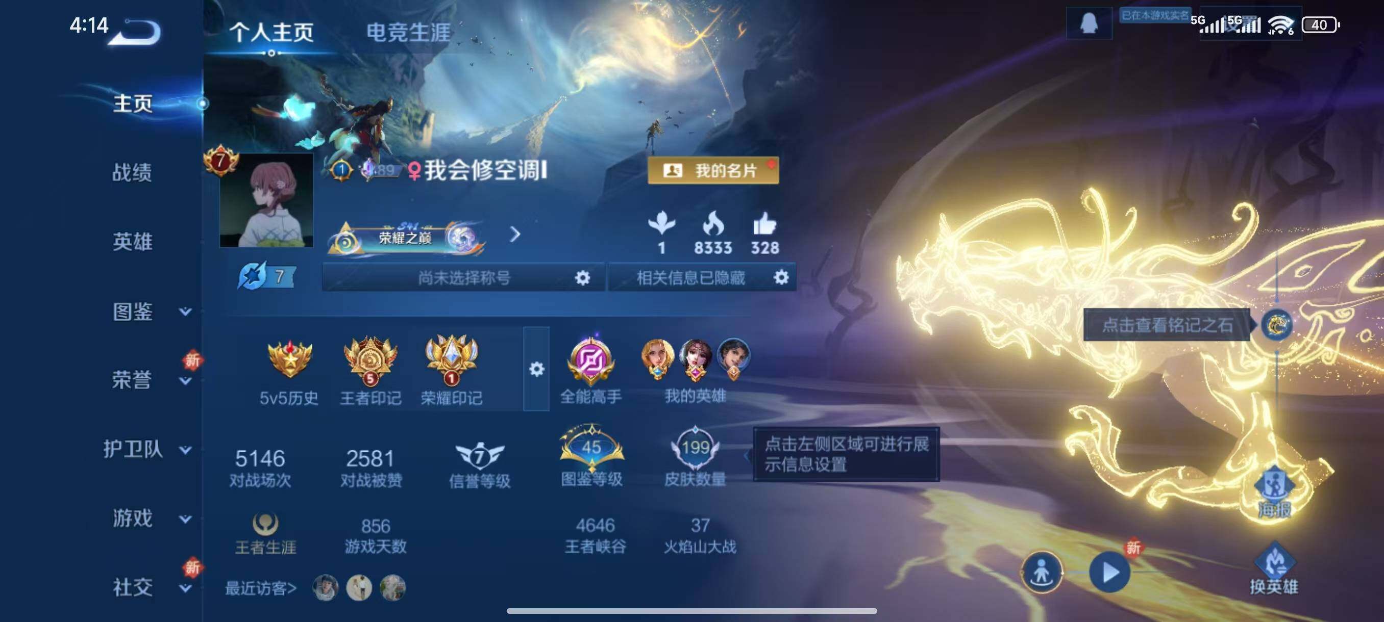 WZLX3409691王者荣耀账号详情图2 WZLX3409691王者荣耀账号详情图2