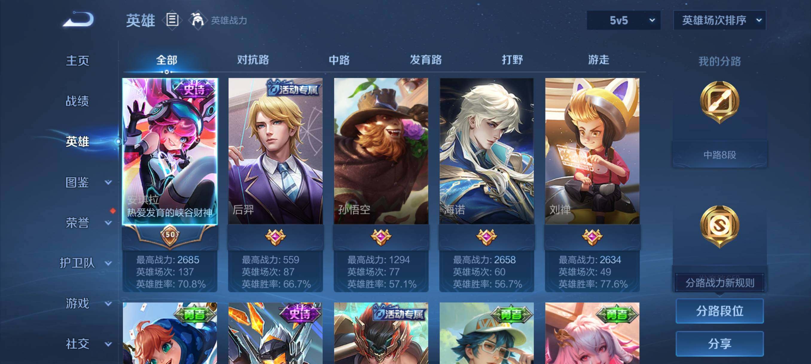 WZKG469063王者荣耀账号详情图7