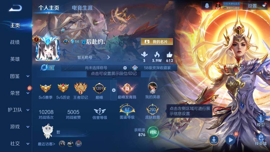 WZ0349799王者荣耀账号详情图8