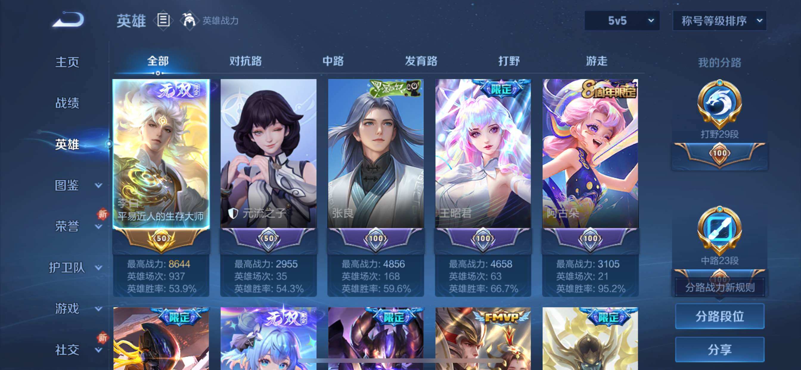 WZCMY3429555王者荣耀账号详情图3 WZCMY3429555王者荣耀账号详情图3