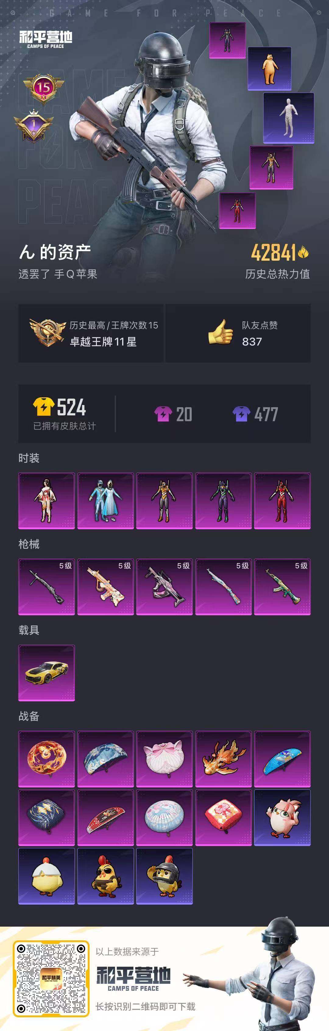 HPQM3415492和平精英账号详情图24 HPQM3415492和平精英账号详情图24