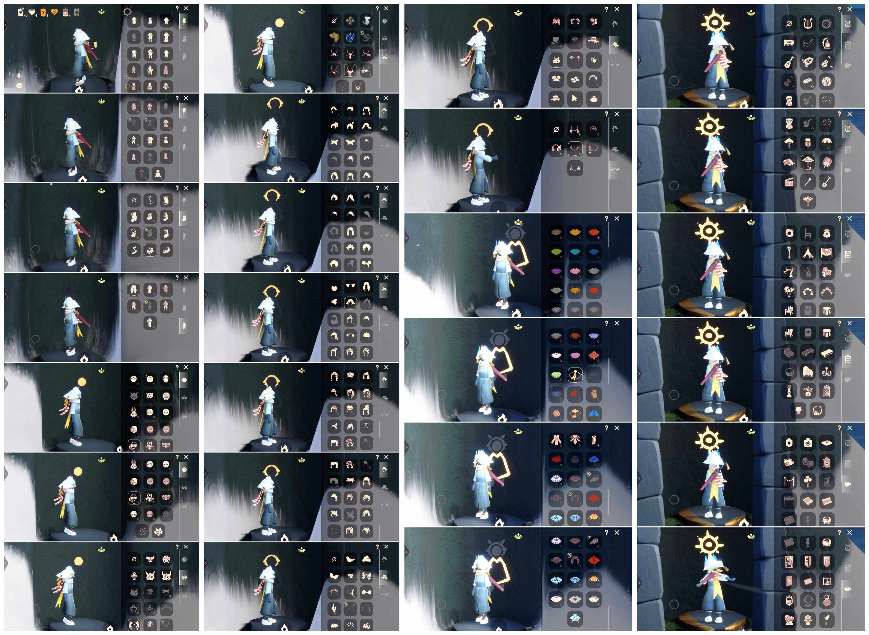 光遇账号vivo渠道服HY1257  vivo  【毕业图】晨岛，云野，雨林，霞谷 【毕业季】彩染季，青鸟季 【蜡烛】68 【爱心】44 【稀有礼包】音韵吉他，披肩外袍，向日葵连衣裙，跃动跑鞋，金鳞耳饰，满月耳坠，夏日有