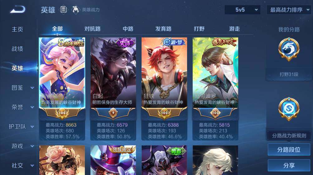 WZ0349811王者荣耀账号详情图7