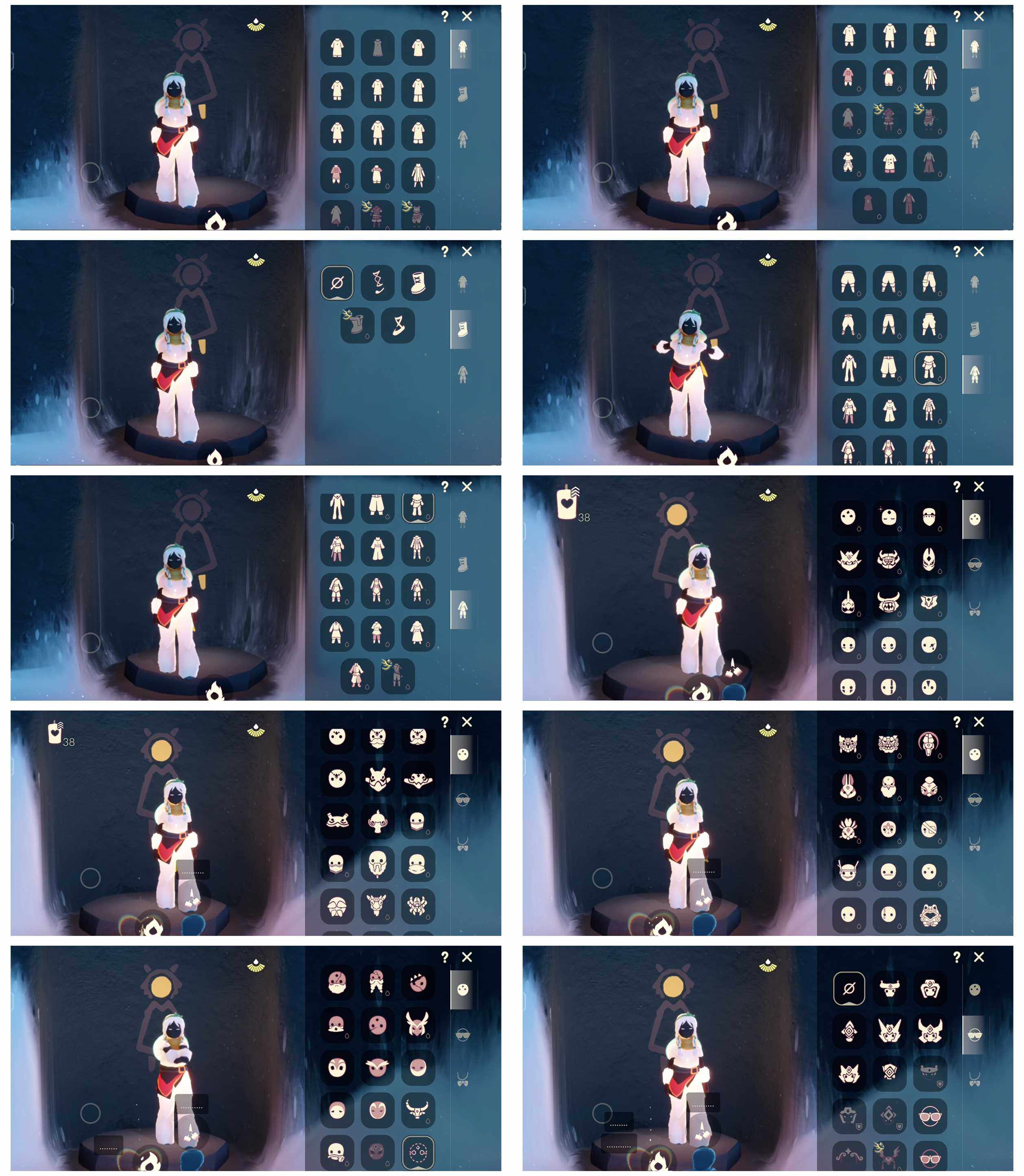 光遇账号安卓官服8季9翼圣诞鹿角TGC黑底斗篷潜海面具狗头手碟狐狸面具粗辫巫师帽女巫发型圣诞帽
资源： 蜡烛39  爱心9   红烛 9 翼  9    
已毕业地图：全图毕业
毕业季节： 圣岛季  预言季   梦