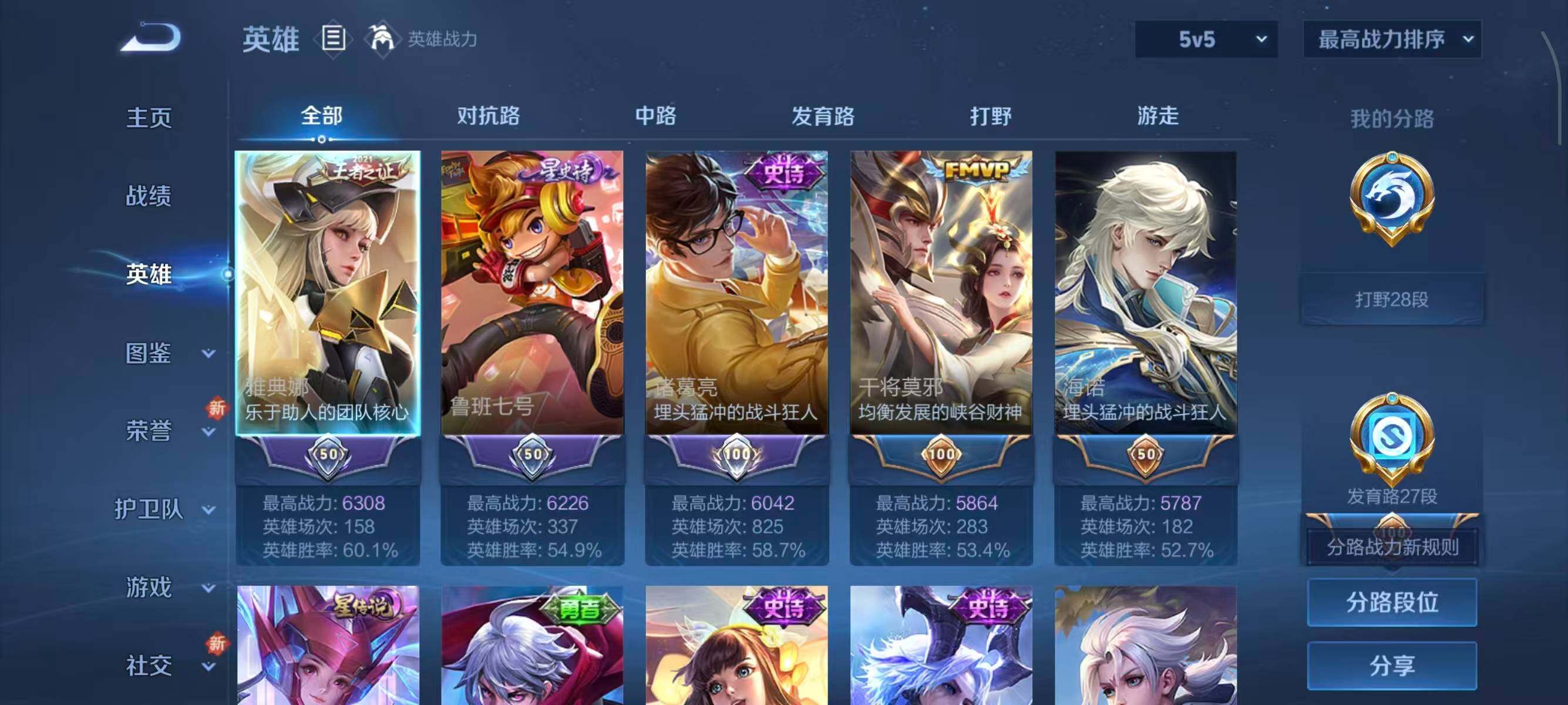 WZCMW3410237王者荣耀账号详情图6