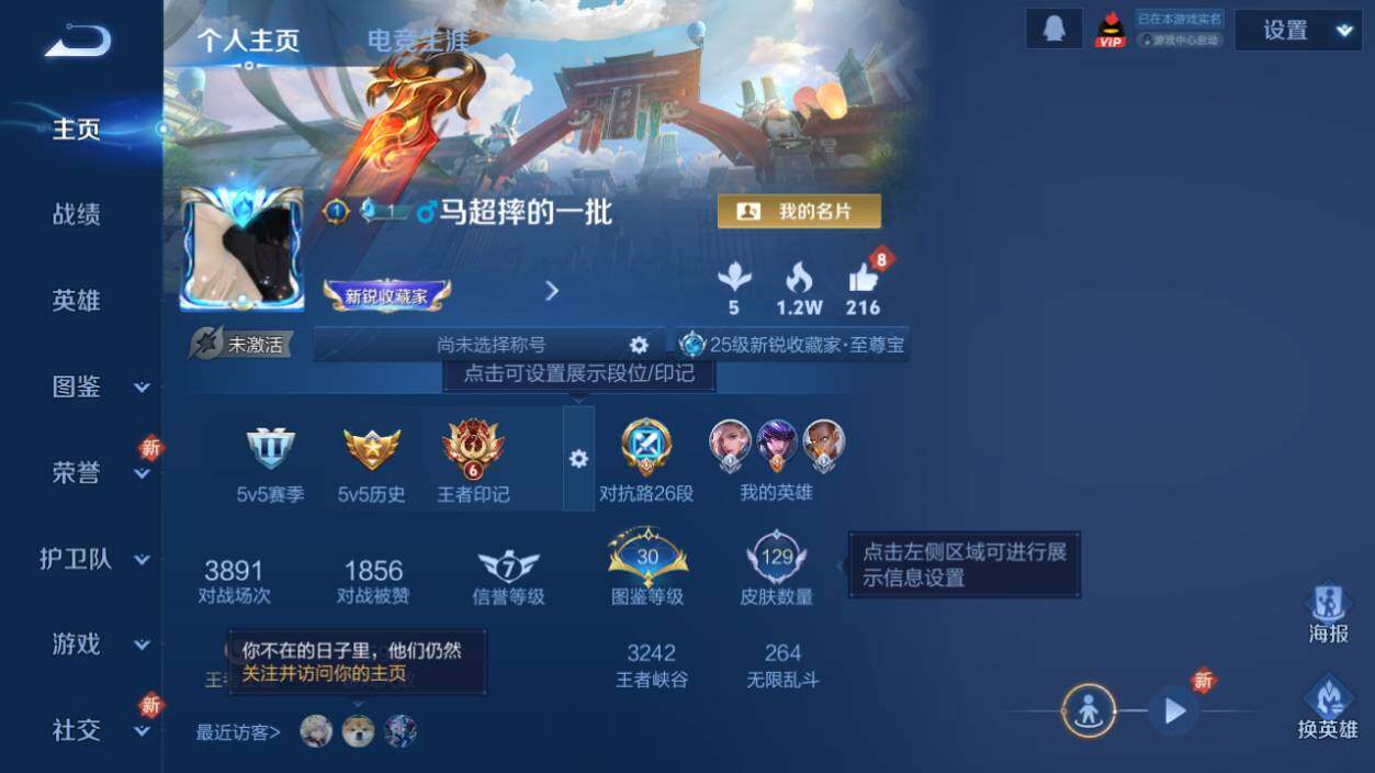 WZLE3411311王者荣耀账号详情图5 WZLE3411311王者荣耀账号详情图5