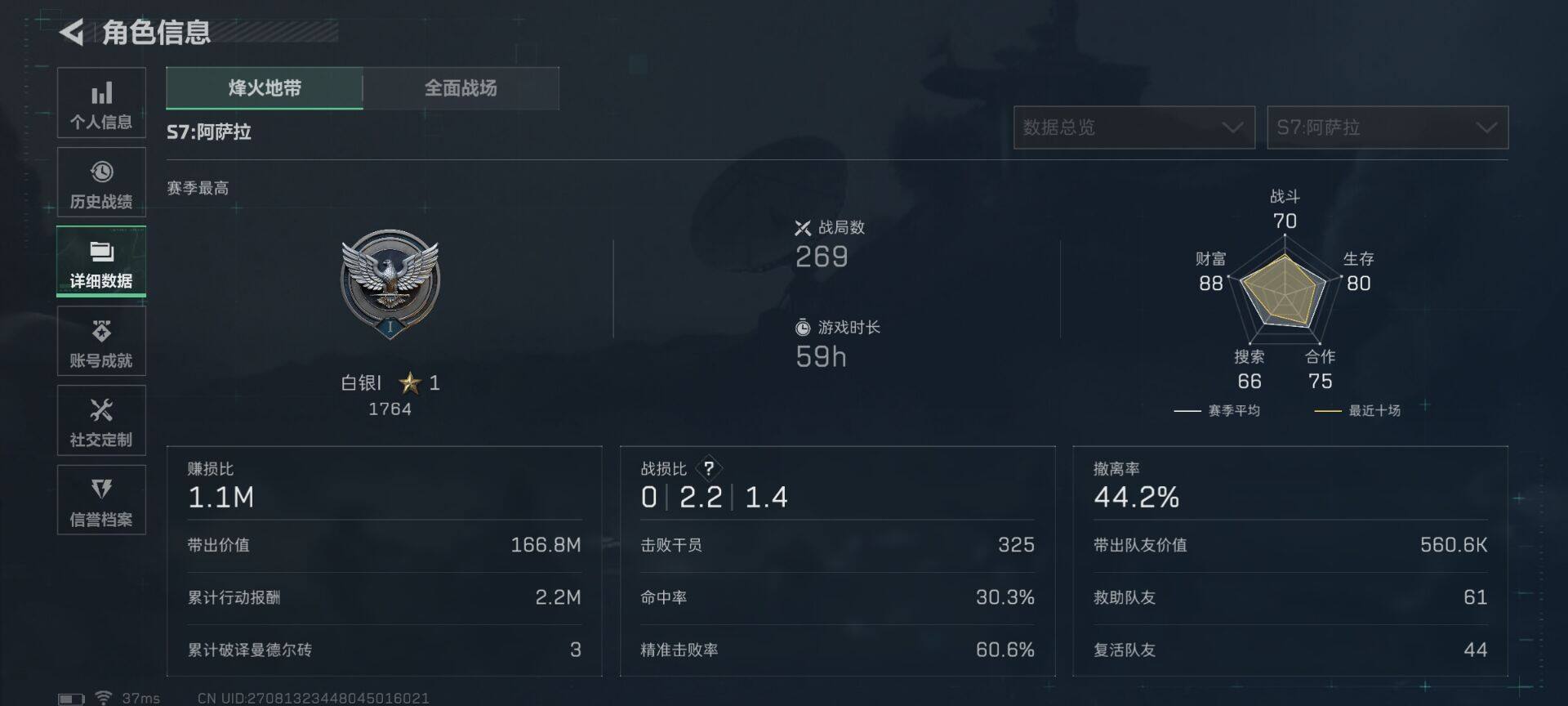 SJZQM380861三角洲行动账号详情图14 SJZQM380861三角洲行动账号详情图14