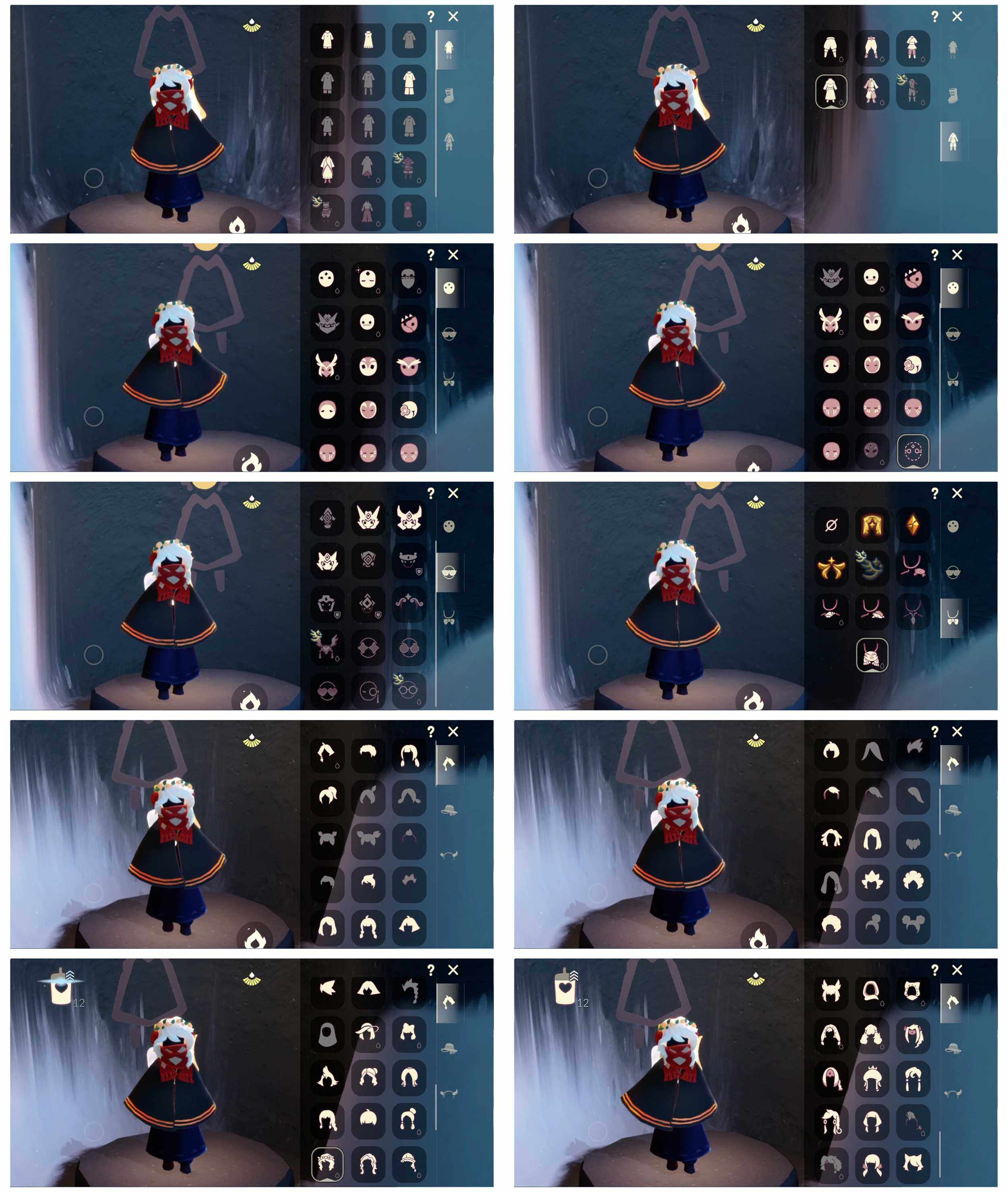 光遇账号安卓官服3季8翼白枭正太白棉裤高音钢琴矮人面具留辫蘑菇头猫耳
资源：蜡烛 12  爱心 3  红烛 7 翼 8
已毕业地图：霞谷
毕业季节：表演季 破晓季 半欧若拉季 
稀有礼包：星月头冠 
热门裤子：遥鲲