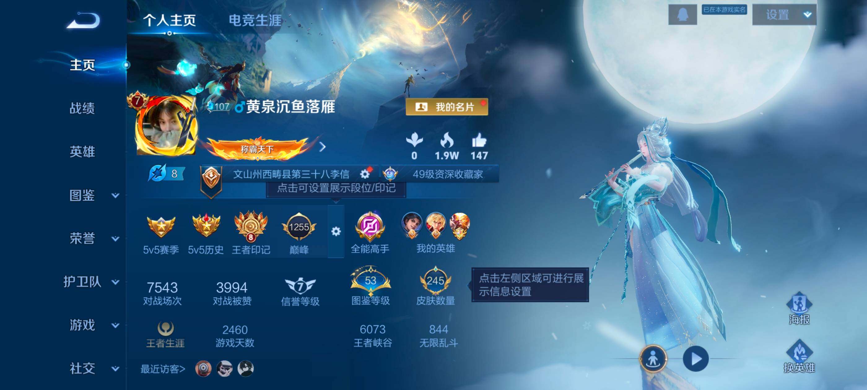 WZCMW4121349王者荣耀账号详情图21