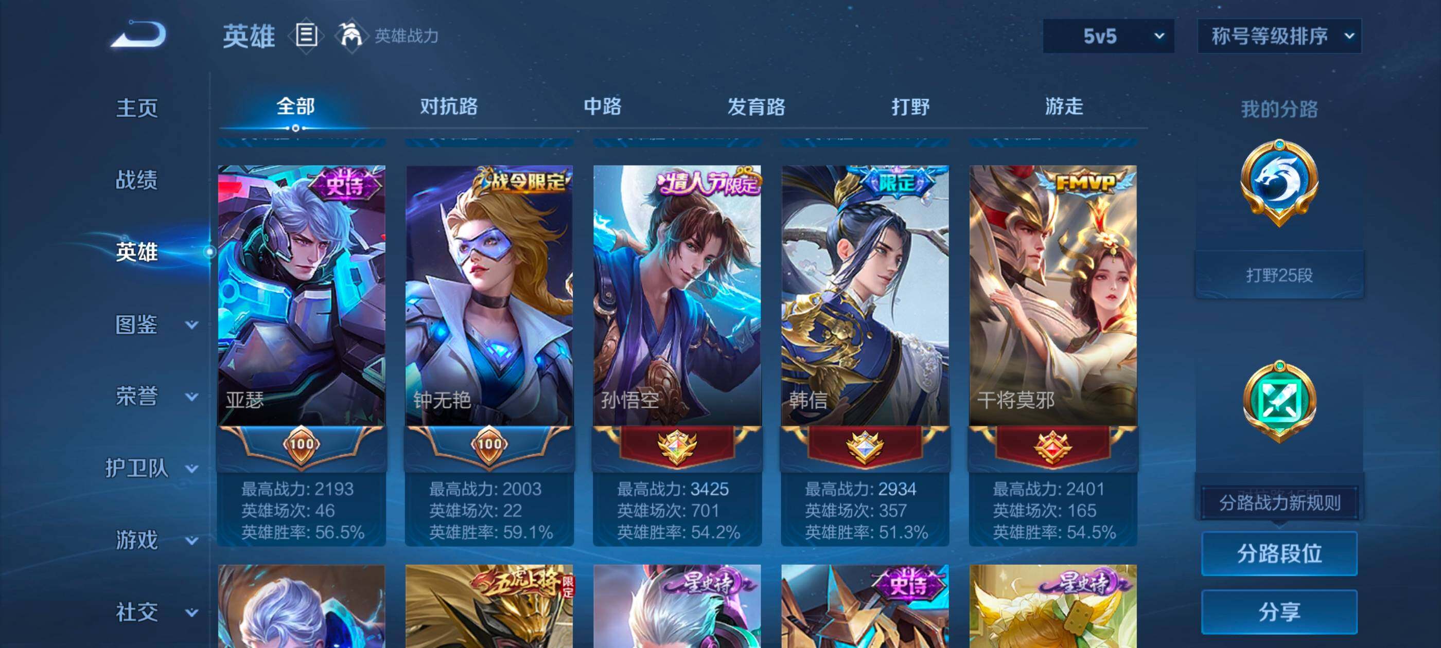 WZCMW4121349王者荣耀账号详情图25