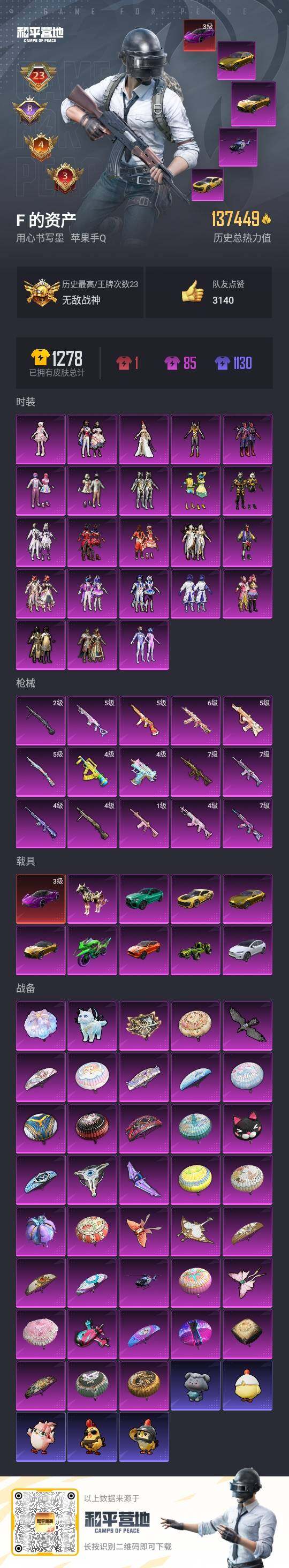 HPCMW3418714和平精英账号详情图3 HPCMW3418714和平精英账号详情图3