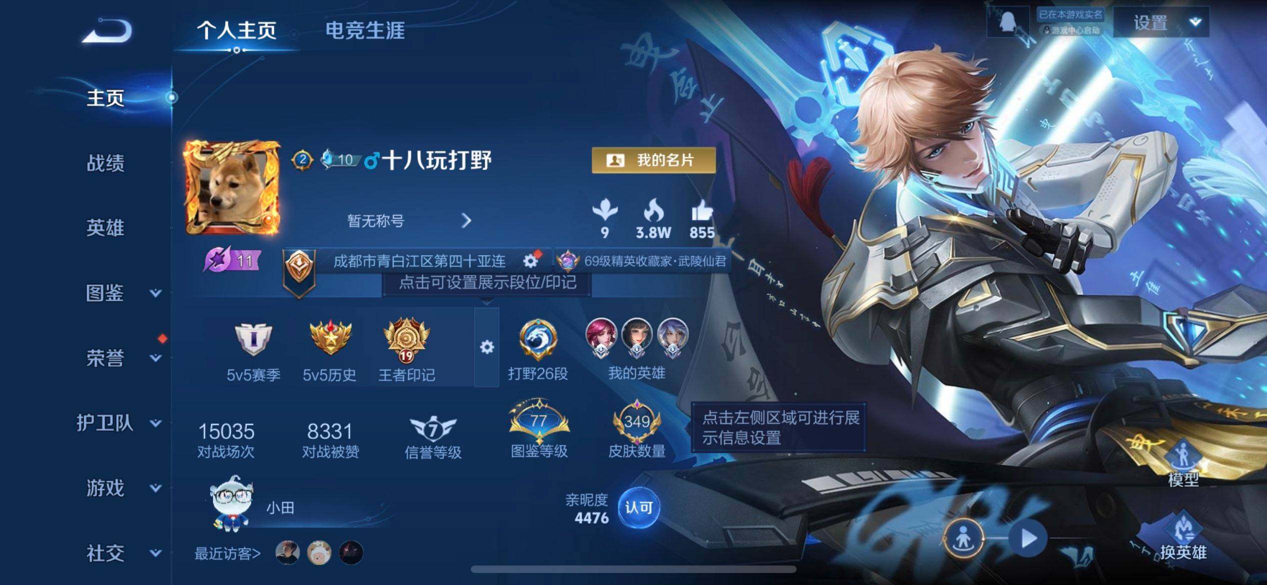 WZQM3418795王者荣耀账号详情图13 WZQM3418795王者荣耀账号详情图13