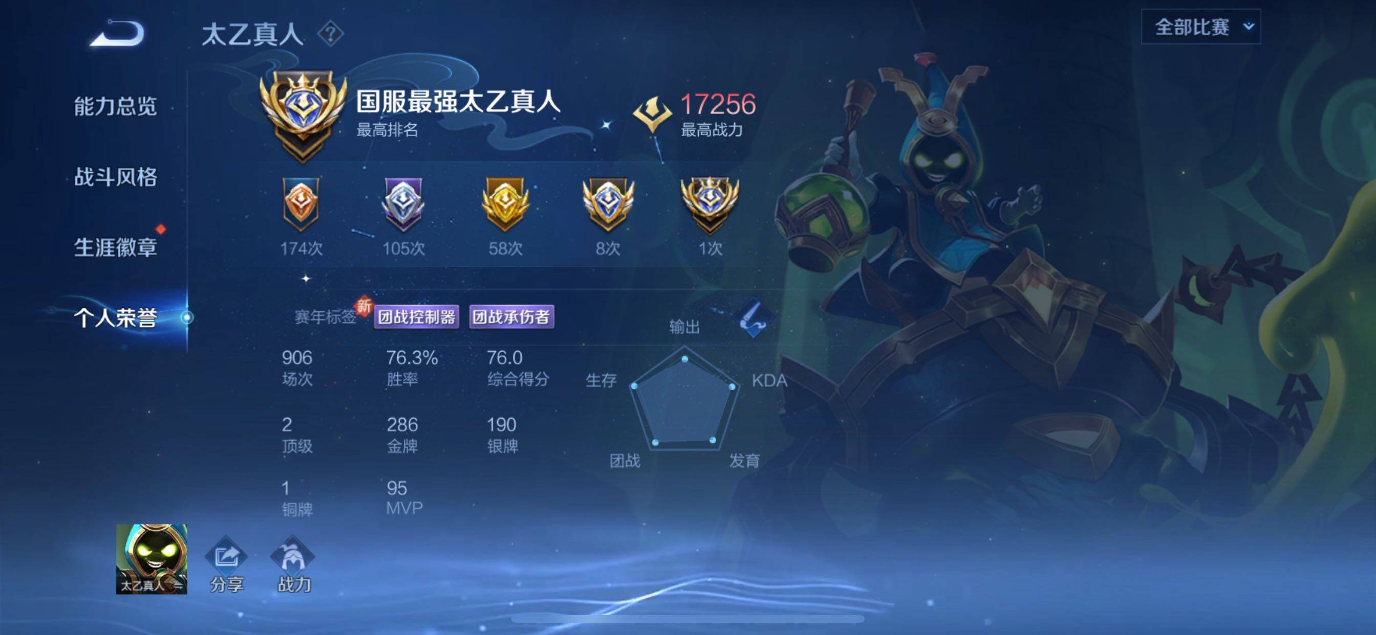 WZCMY3430450王者荣耀账号详情图6 WZCMY3430450王者荣耀账号详情图6