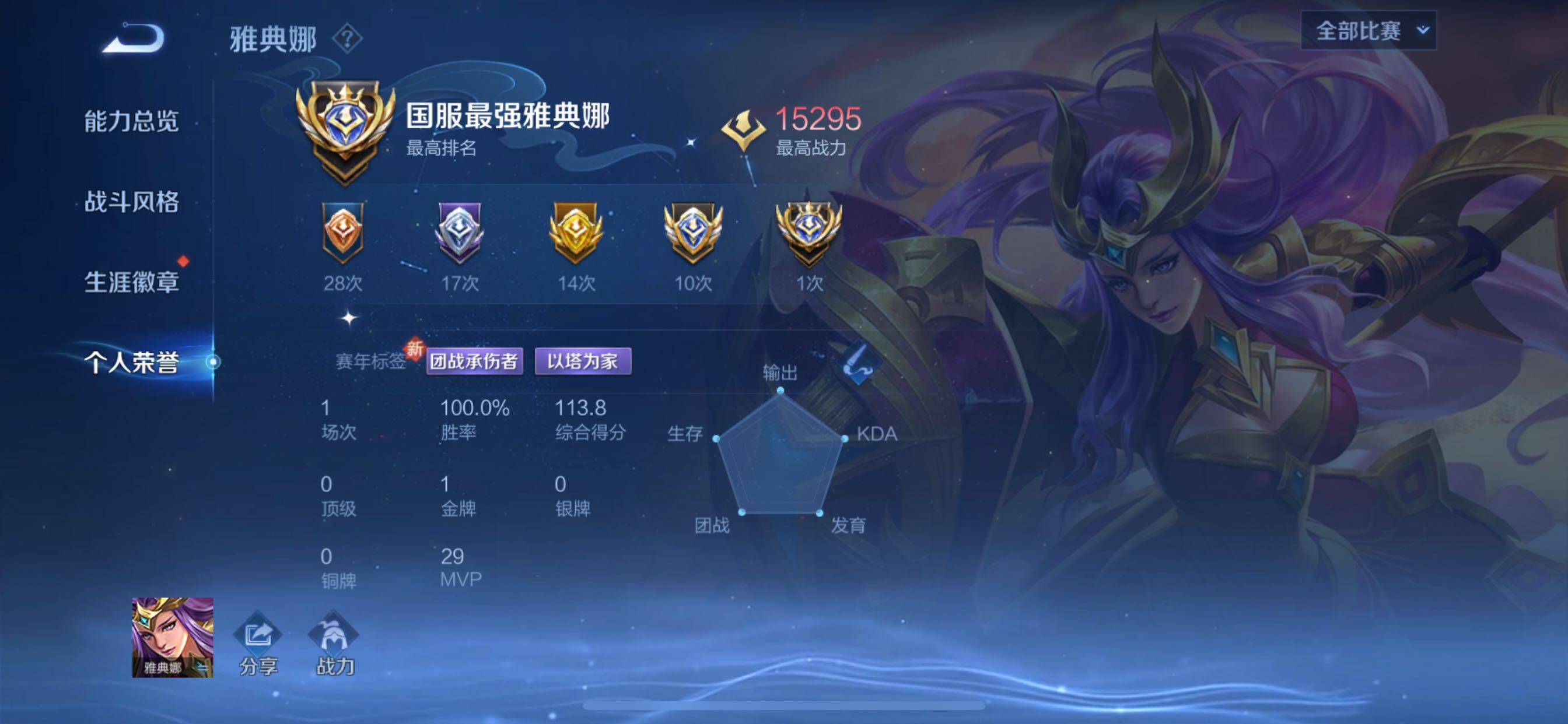 WZCMY3430450王者荣耀账号详情图7 WZCMY3430450王者荣耀账号详情图7