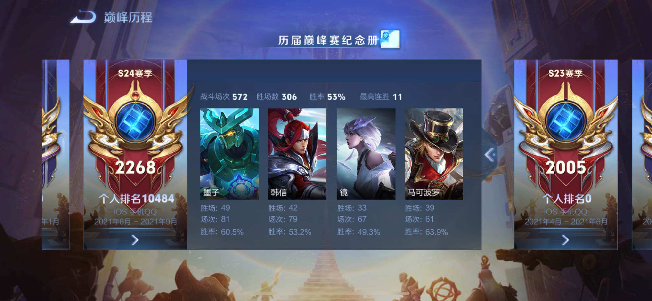 WZCMY3413460王者荣耀账号详情图4 WZCMY3413460王者荣耀账号详情图4