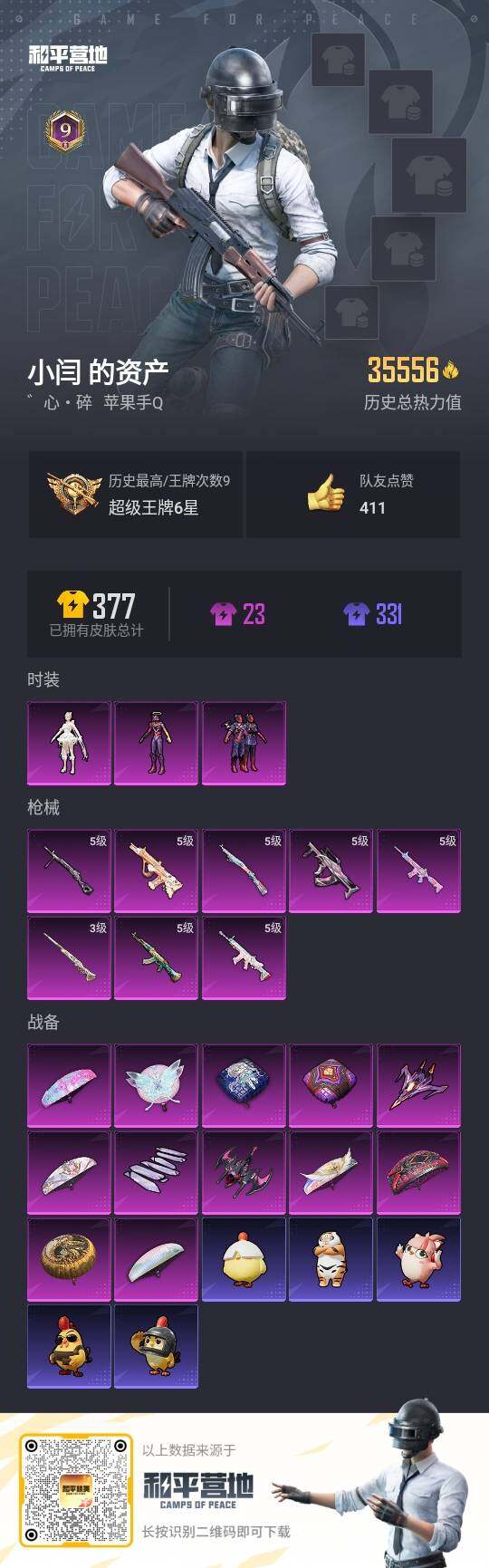 HPCMW3430089和平精英账号详情图3 HPCMW3430089和平精英账号详情图3