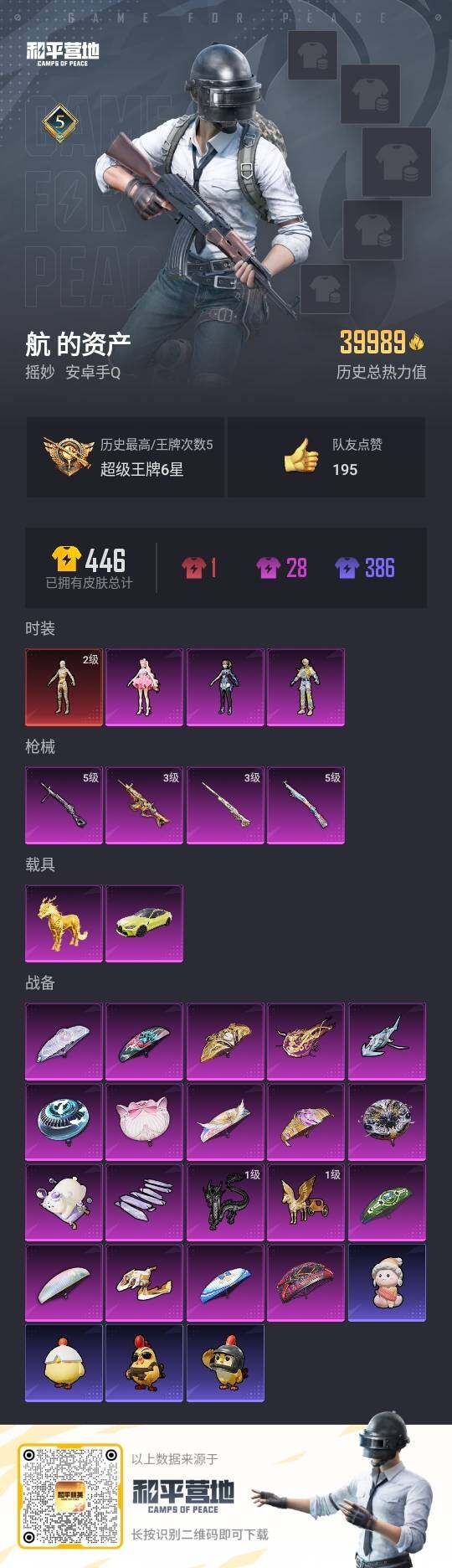 HPLX3418520和平精英账号详情图3 HPLX3418520和平精英账号详情图3