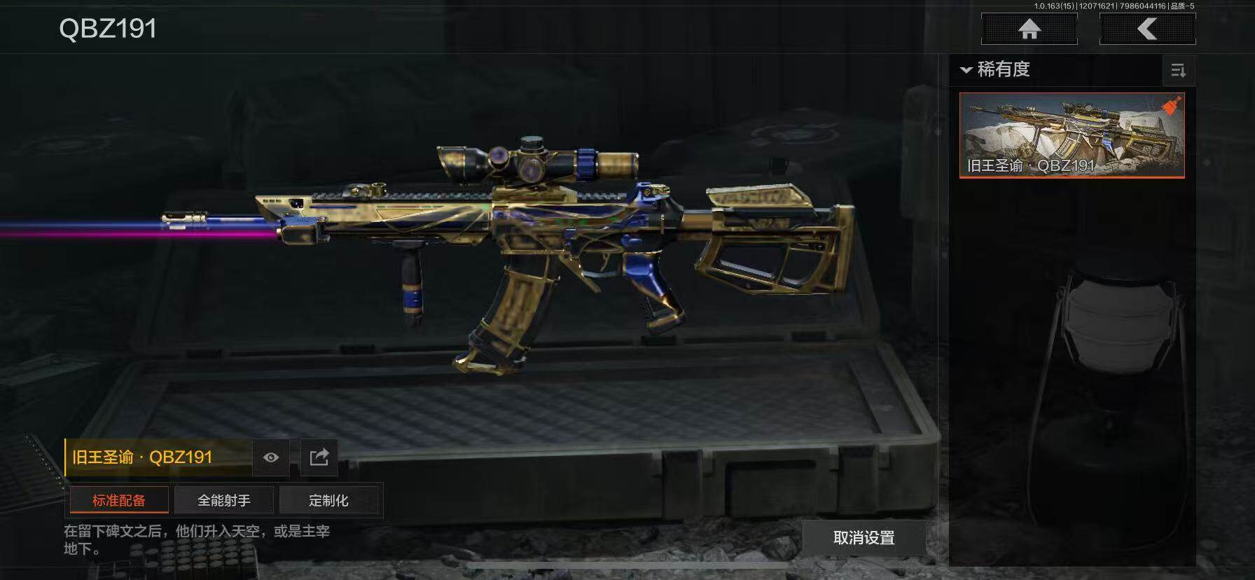 AQQM316565暗区突围账号详情图13 AQQM316565暗区突围账号详情图13