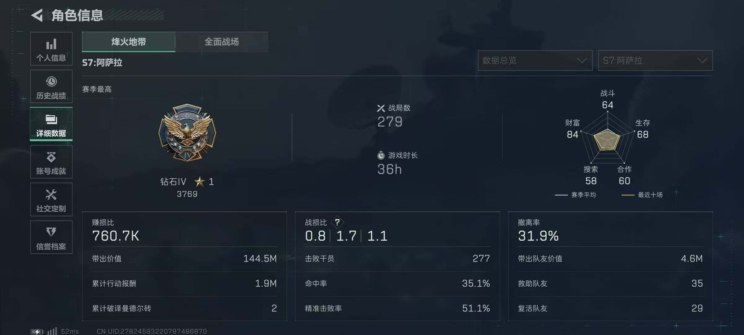 SJZQM383993三角洲行动账号详情图9 SJZQM383993三角洲行动账号详情图9