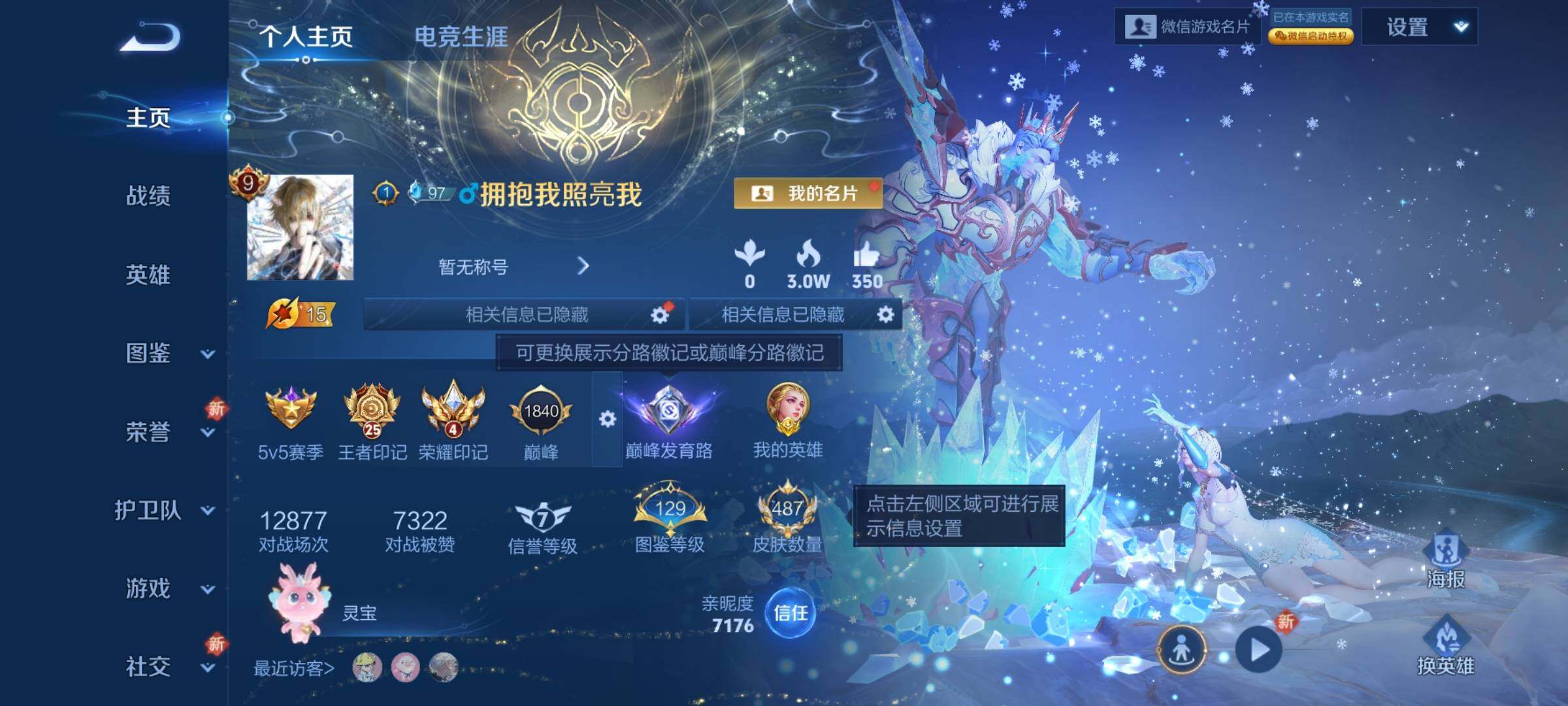 WZCMY3475482王者荣耀账号详情图2