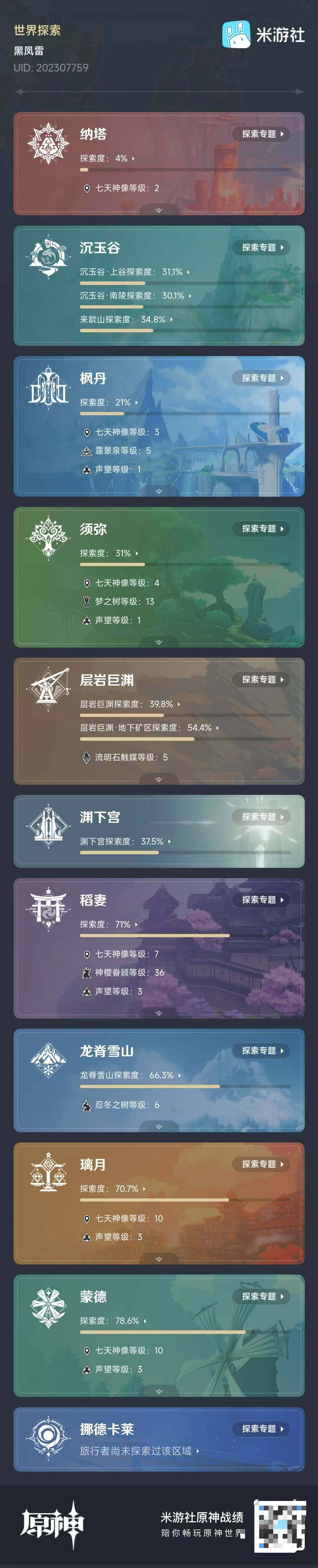 YSEY315983原神账号详情图8 YSEY315983原神账号详情图8