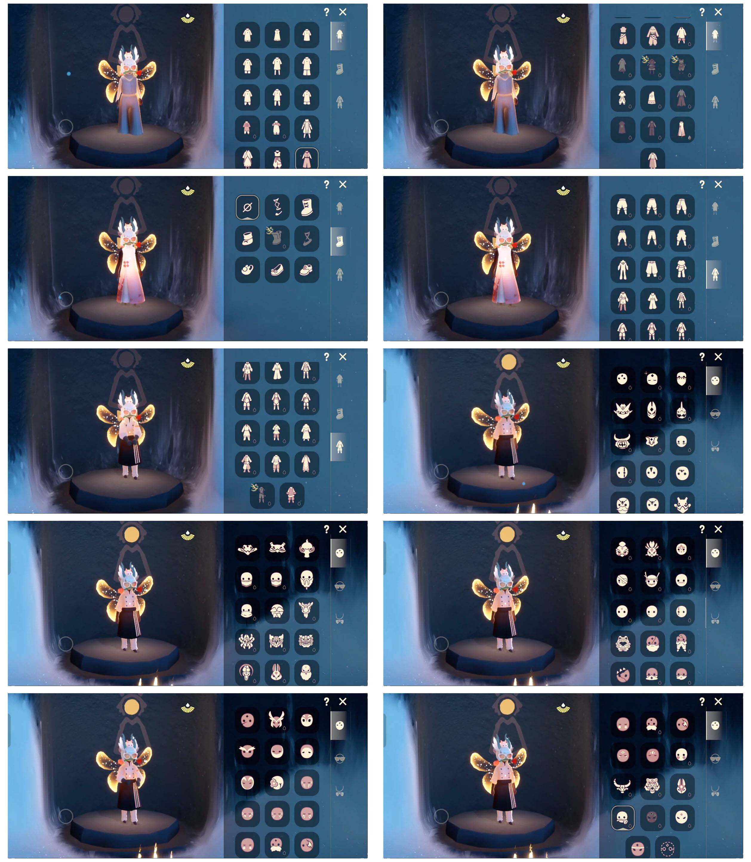 光遇账号安卓官服12季10翼狗头白枭保暖雪人斗篷风之旅人TGC黑底电吉他新春福娃暖冬瑞雪小王子围巾详情看图，价格可刀
资源：蜡烛113    爱心 199   红烛1   翼10
已毕业地图：全图毕业
毕业季节： 