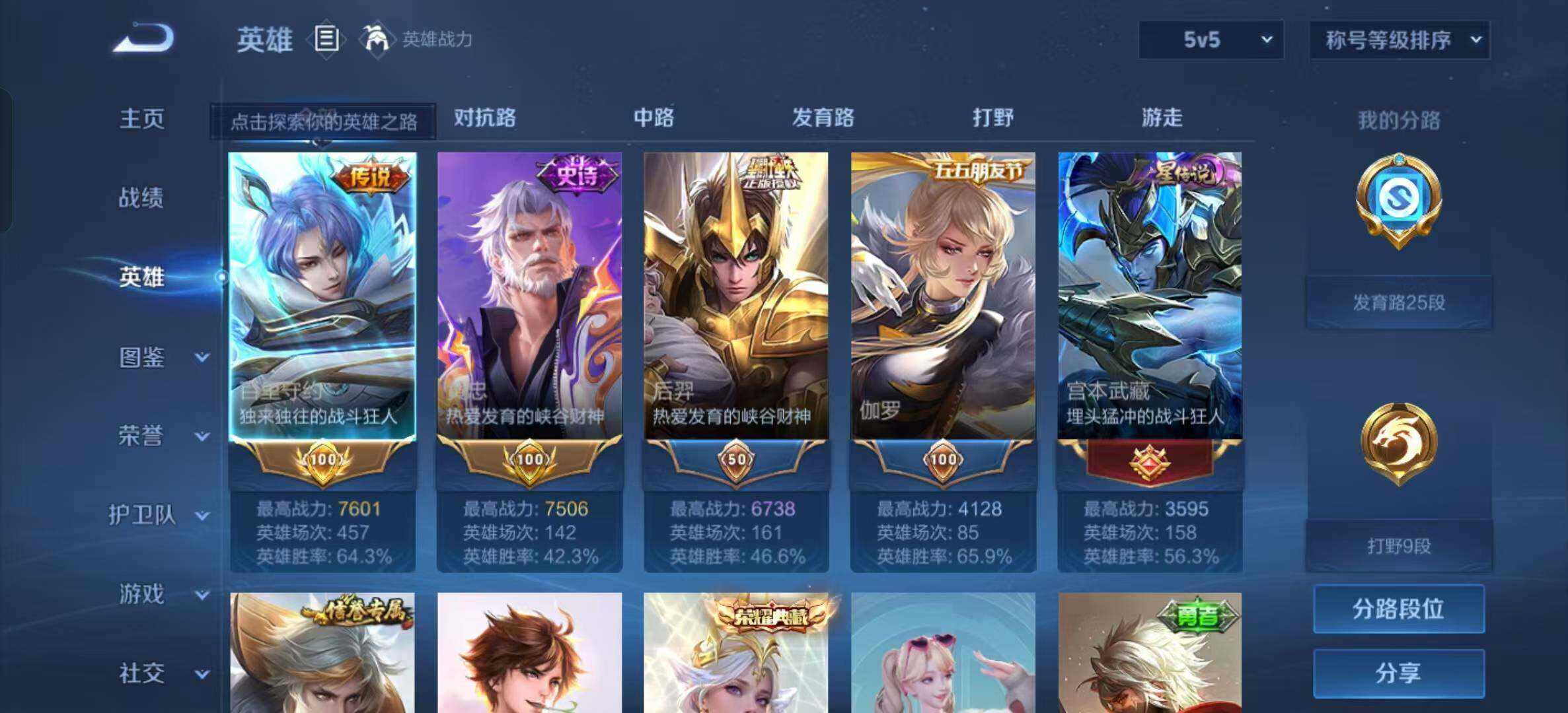 WZXS3443990王者荣耀账号详情图3