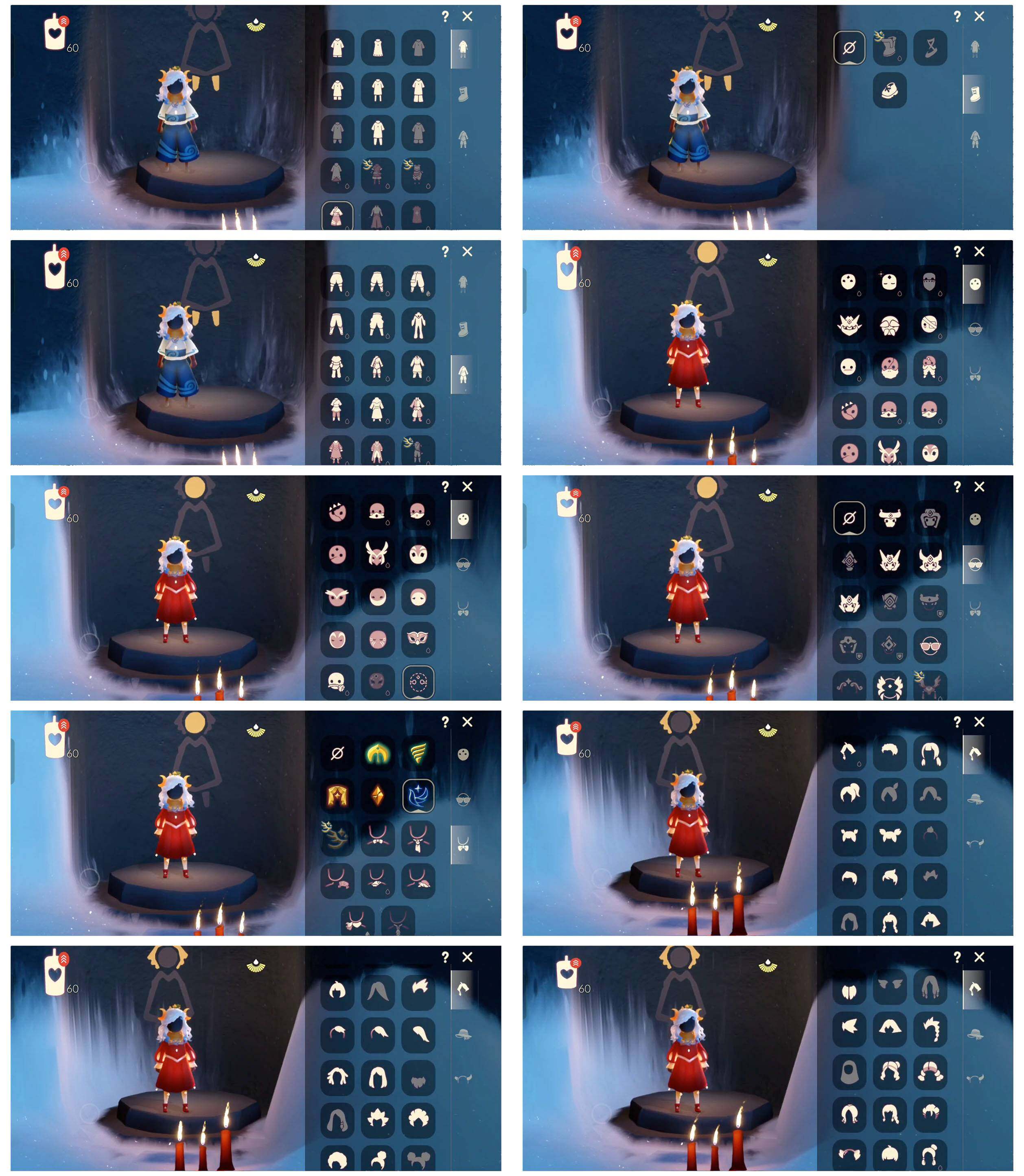 光遇账号安卓官服5季11翼白枭锦鲤套装秋千鲤跃龙门海洋武士裤TGC黑底矮人面具详情看图，价格可刀
资源：蜡烛  61  爱心  9  红烛 12  翼11
已毕业地图：霞谷 暮土 晨岛 
毕业季节： 圣岛季 潜海季