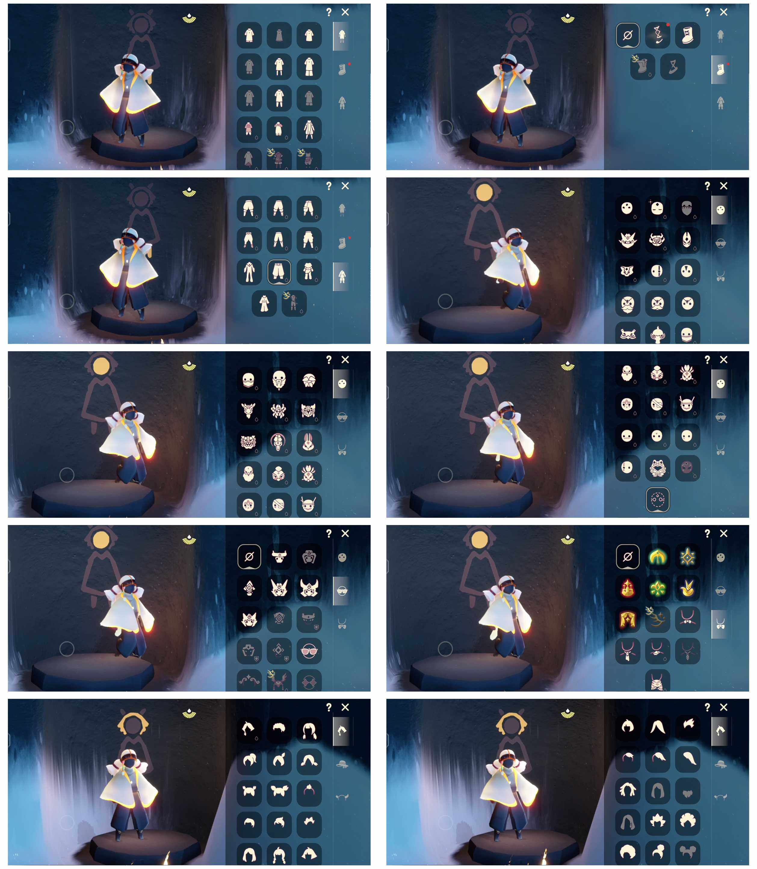 光遇账号安卓官服6季11翼狗头手碟武士裤水母头书虫雨妈巫师帽背带裤
资源： 蜡烛128  爱心13   红烛1  翼 11  
已毕业地图：晨岛  雨林  霞谷  墓土
毕业季节： 圣岛季  预言季   梦想季  