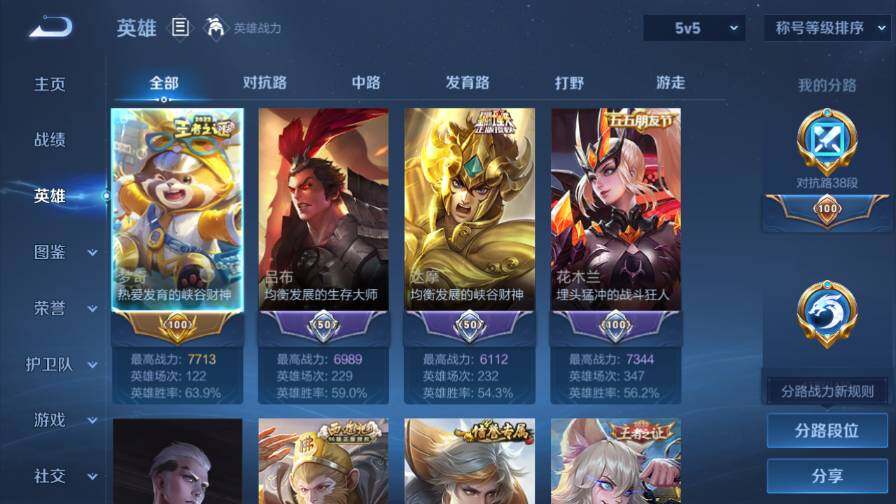 WZ0349859王者荣耀账号详情图7