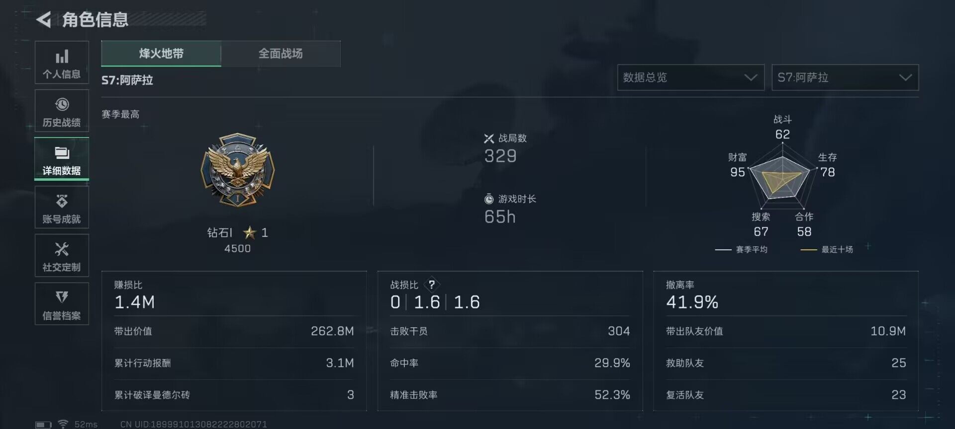 SJZQM381793三角洲行动账号详情图17 SJZQM381793三角洲行动账号详情图17