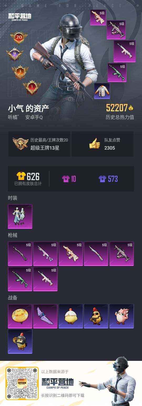 HPLE3429386和平精英账号详情图3 HPLE3429386和平精英账号详情图3