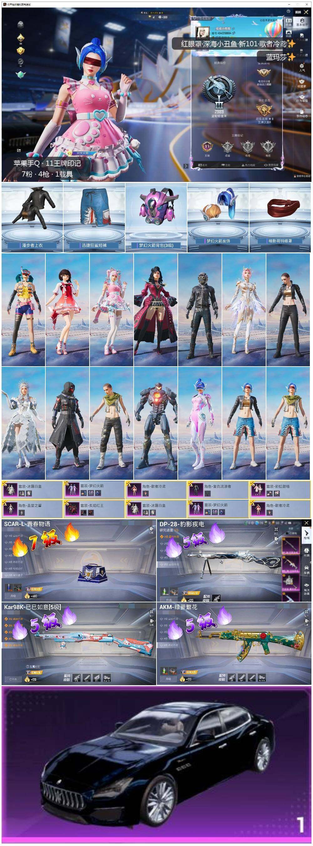 HPCMW3430091和平精英账号详情图2 HPCMW3430091和平精英账号详情图2