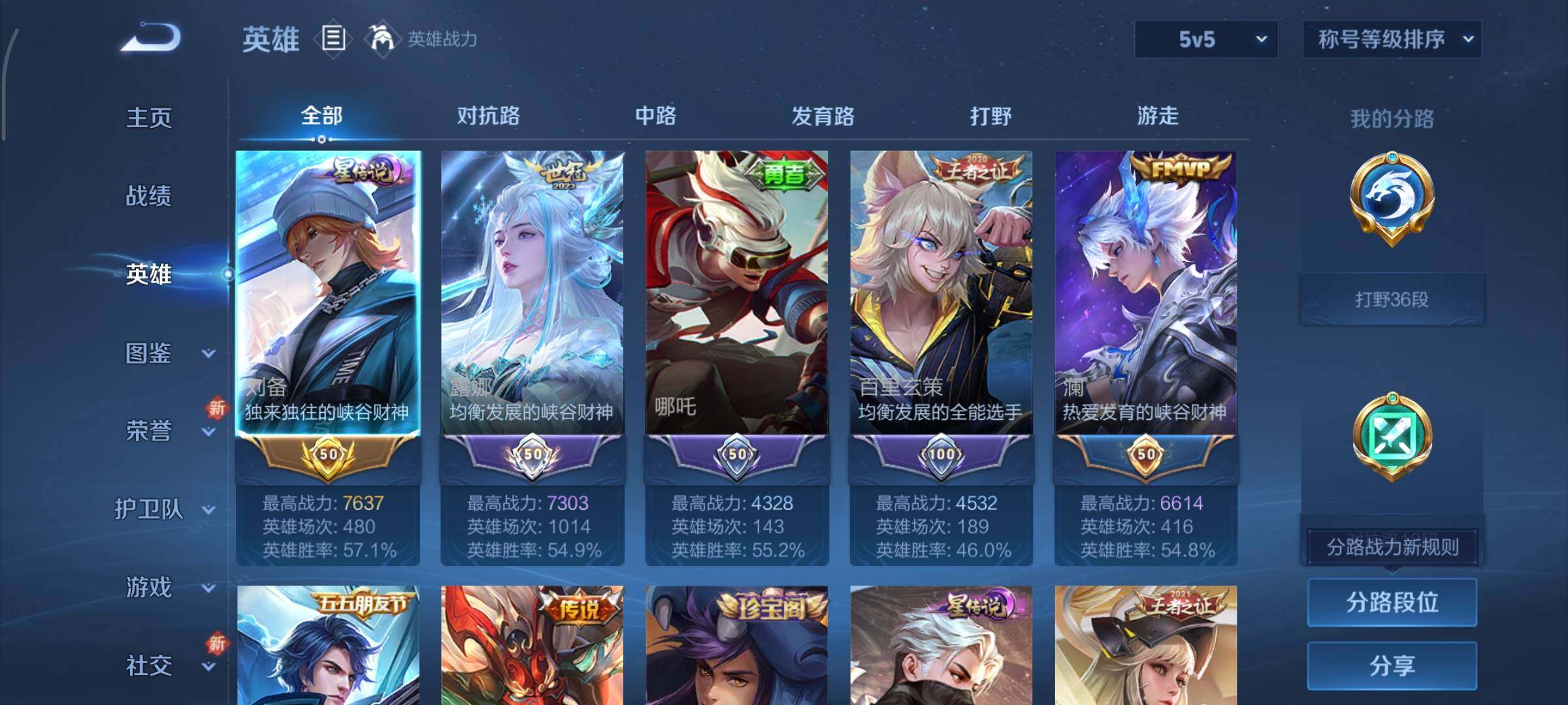 WZCMY3414526王者荣耀账号详情图2 WZCMY3414526王者荣耀账号详情图2