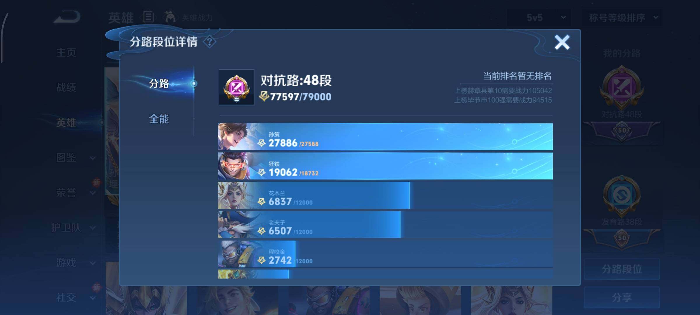 WZCMY3414533王者荣耀账号详情图4 WZCMY3414533王者荣耀账号详情图4