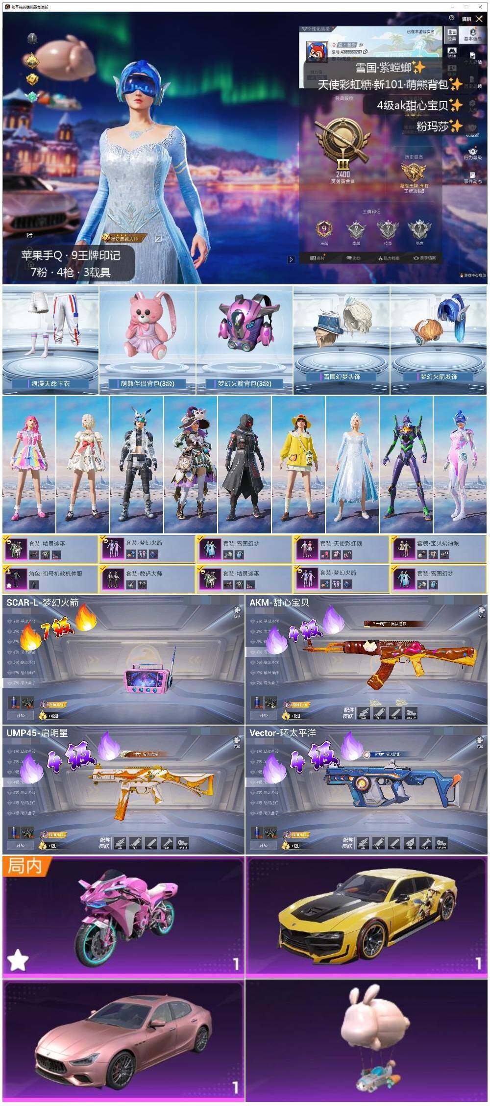 HPCMW3429954和平精英账号详情图2 HPCMW3429954和平精英账号详情图2