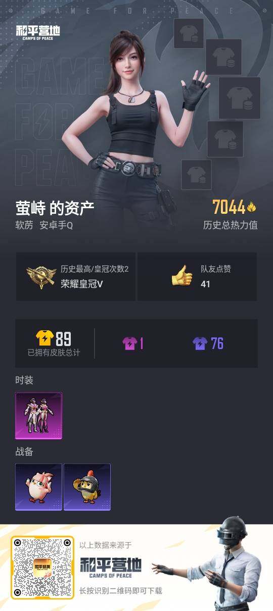 HPLE3429350和平精英账号详情图3 HPLE3429350和平精英账号详情图3