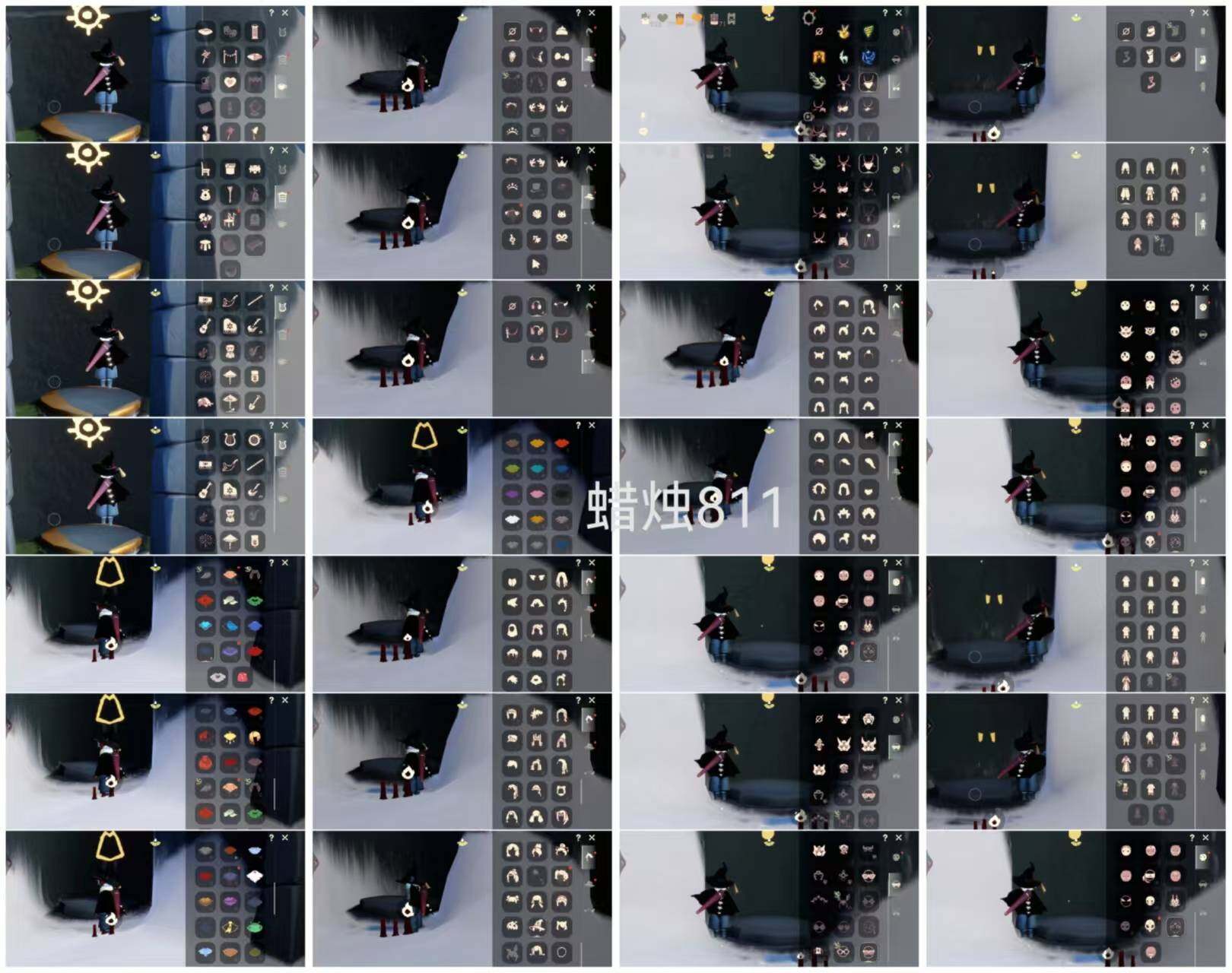 光遇账号vivo渠道服HY1276   vivo   【毕业图】晨岛，云野，雨林，霞谷，暮土，禁阁 【毕业季】潜海季 【蜡烛】811 【爱心】79 【稀有礼包】满月耳坠，彩虹帽，巫师帽，贝壳发饰，蓝色音乐符，兔子发饰，大