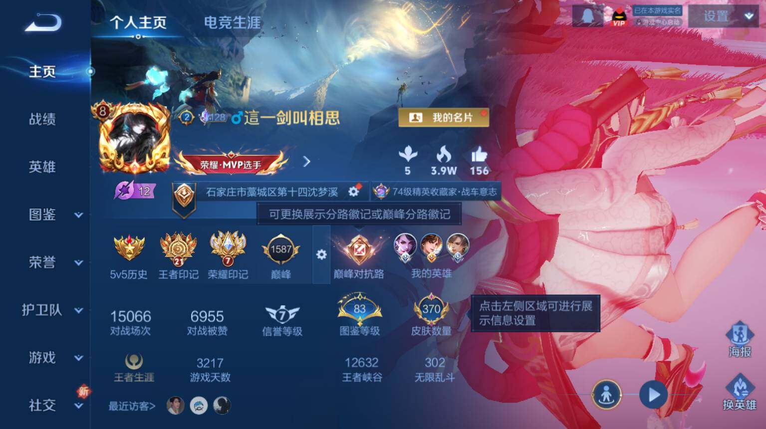 WZ0349867王者荣耀账号详情图2 WZ0349867王者荣耀账号详情图2