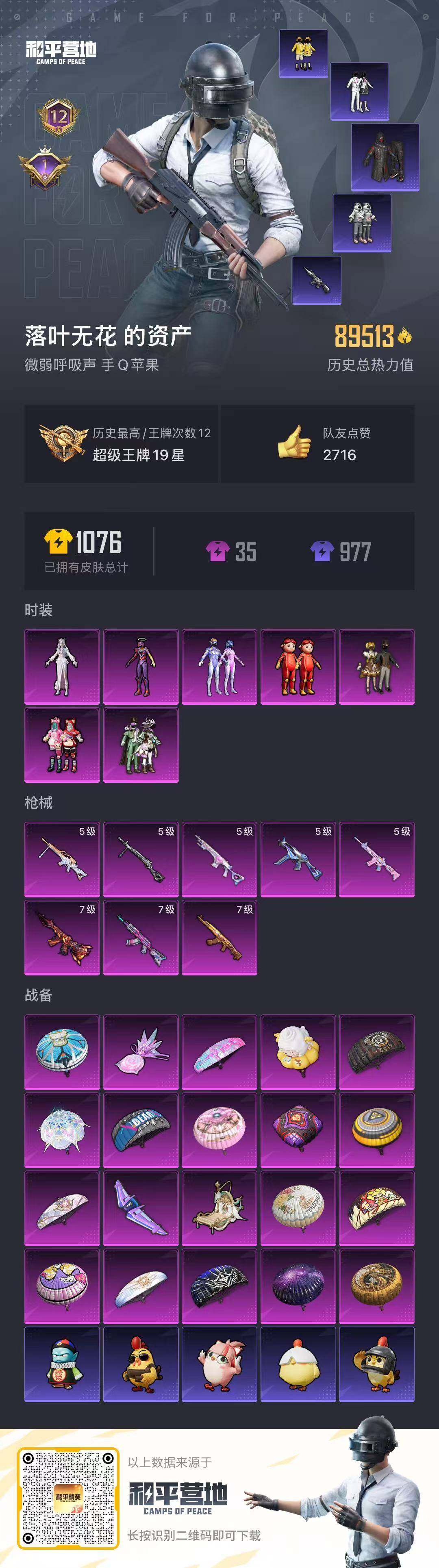 HPCMW3428121和平精英账号详情图24 HPCMW3428121和平精英账号详情图24