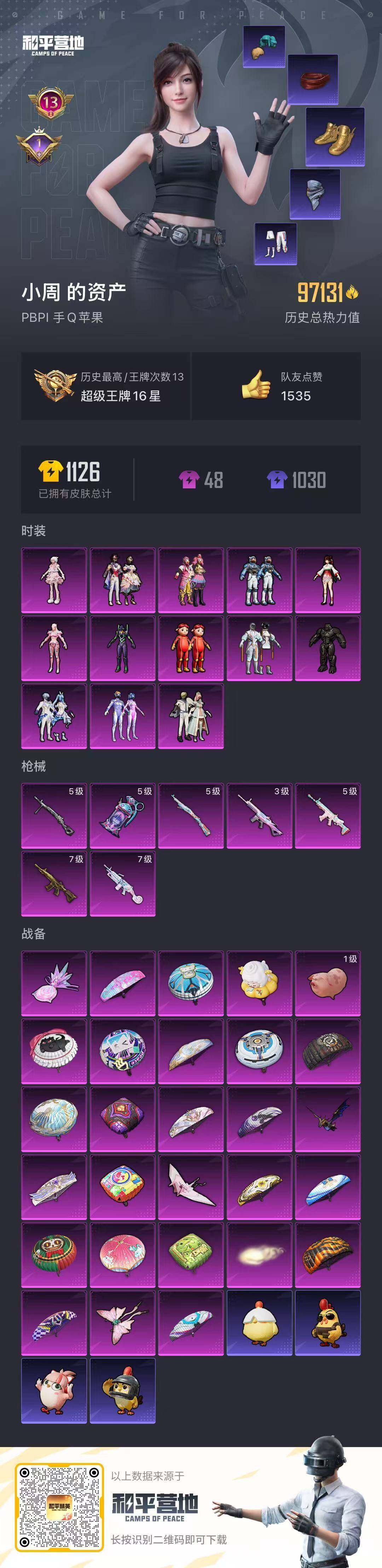 HPCMW3428125和平精英账号详情图29 HPCMW3428125和平精英账号详情图29