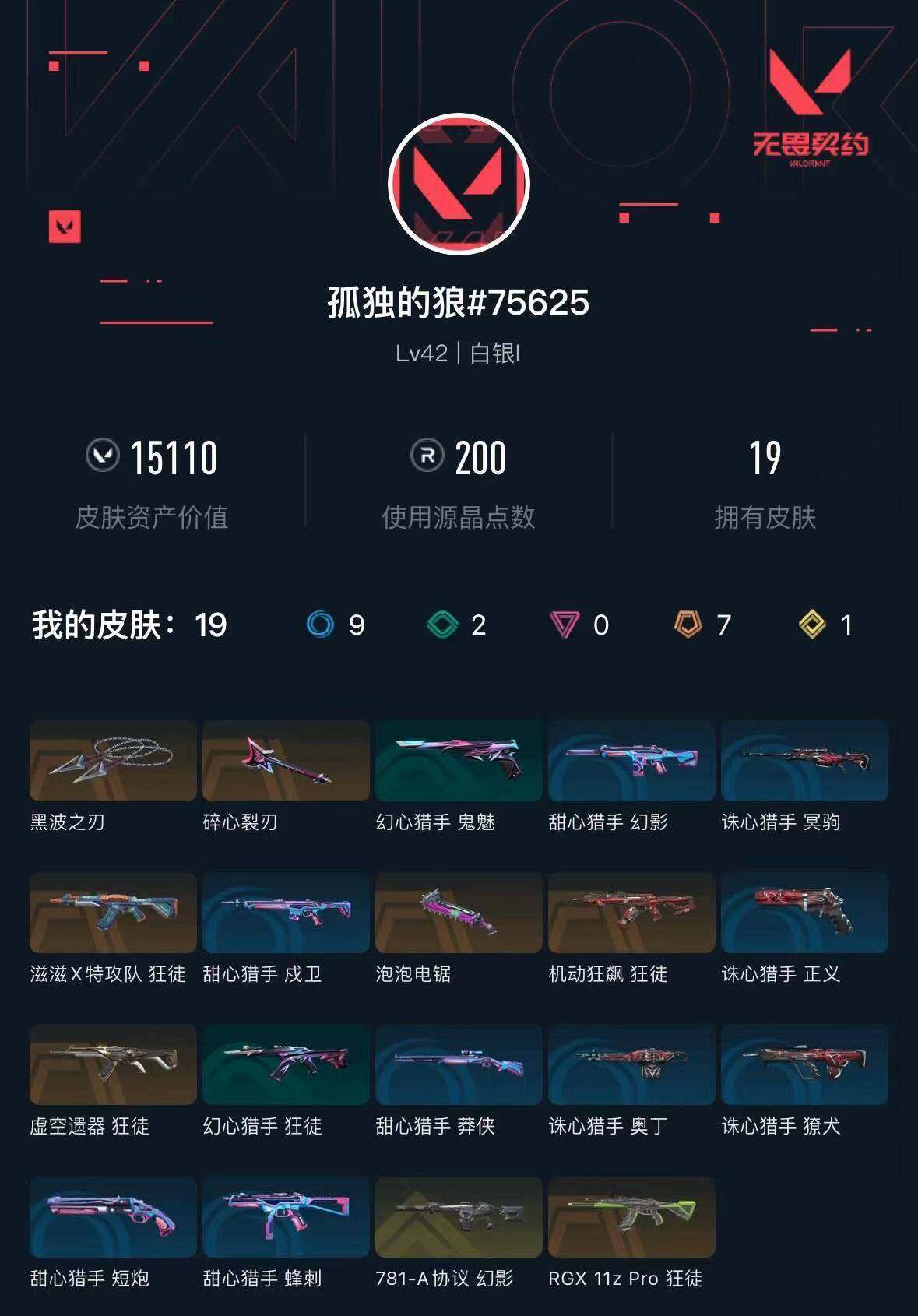 WWQXL328255无畏契约账号详情图3 WWQXL328255无畏契约账号详情图3